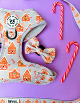 Bow Tie - Christmas gingerbread candy cane