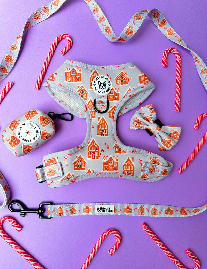 Bow Tie - Christmas gingerbread candy cane