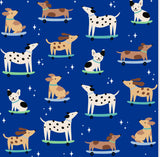 Bow Tie - Skateboarding Dogs