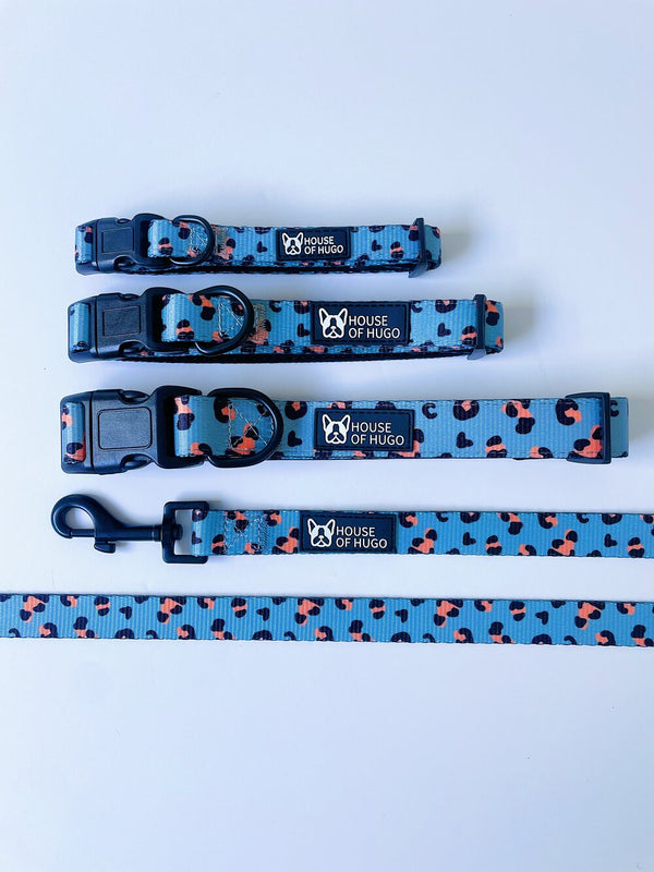 Safari Pawty Collar & Lead Set